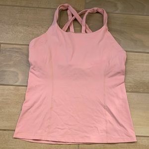 Lululemon strap back tank top.